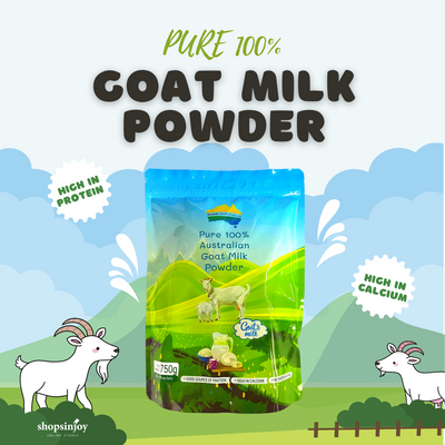 Pure 100% Australian Goat Milk Powder (30 sachets)