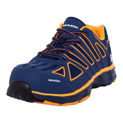 Mack Vision Safety Lifestyle Shoes-Navy/Orange-AU/UK 4
