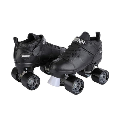 CHICAGO SKATES Bullet Men's Speed Roller Skate -Black Size US9/EU43