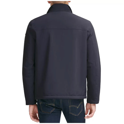 Calvin Klein Men's Lightweight Softshell Jacket_True Navy_XL