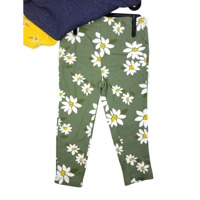 Carters Baby Girls Camo Flower 4-Piece Cotton Bodysuit & leggings Set