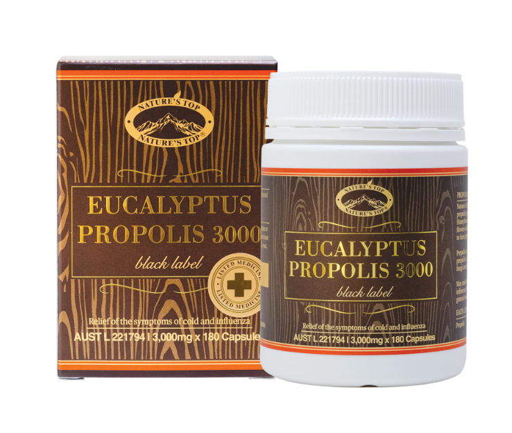 EUCALYPTUS PROPOLIS 3000, 180CAPS