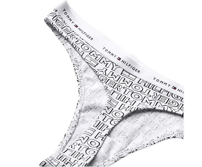 TOMMY HILFIGER Women’s 3 Cotton Thongs Underwear_Size XS
