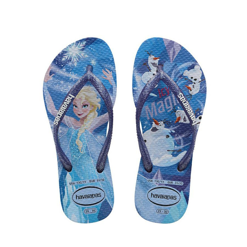 HAVAIANAS KIDS SLIM FROZEN LILAS CALMO (Without Box)