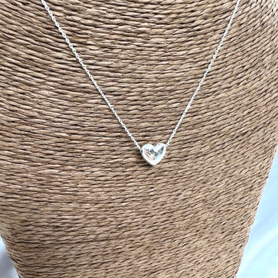 Bubble Heart Earrings/Necklace