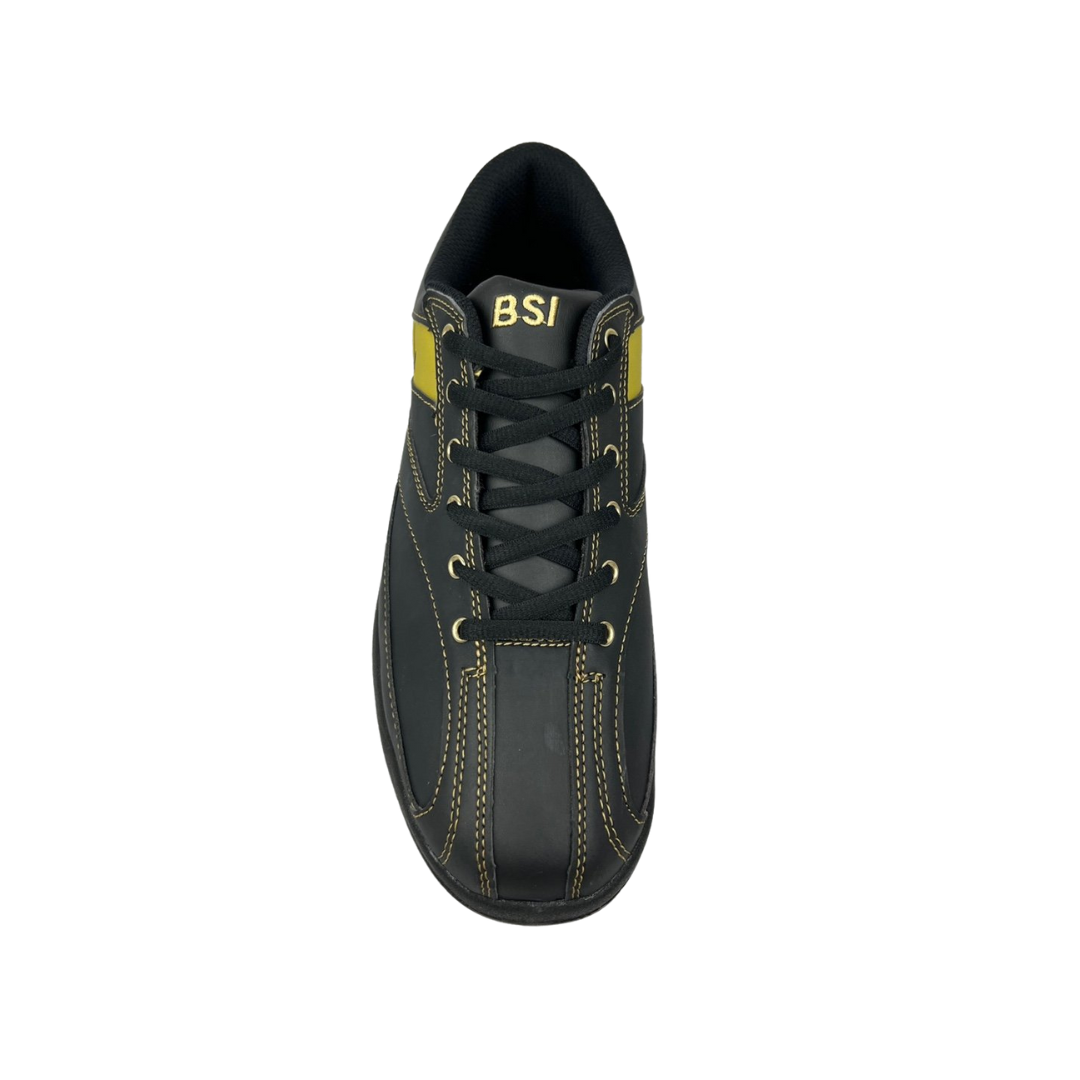 BSI Men's Sport Bowling Shoe BlackGold SHOPSINJOY