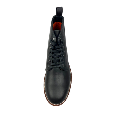 Tyler ZION Black Leather Men's Boots