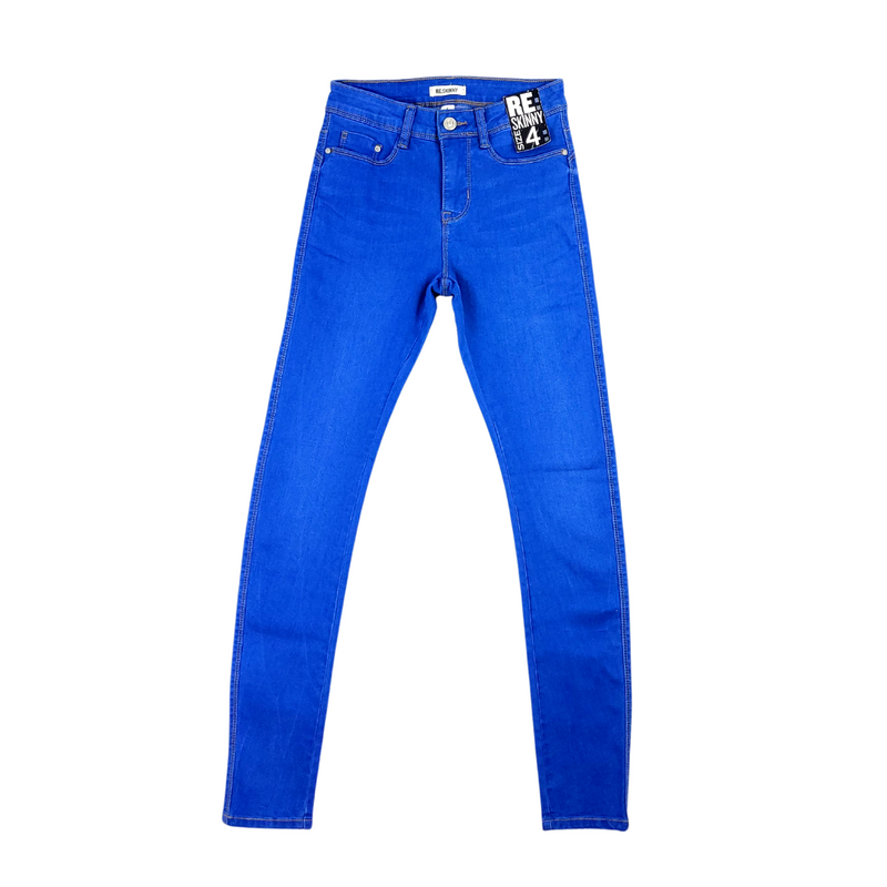 RE: SKINNY JEANS BRIGHT BLUE