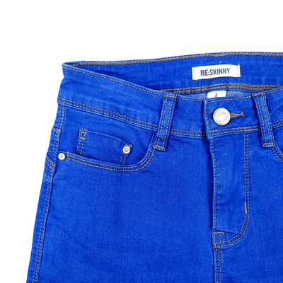RE: SKINNY JEANS BRIGHT BLUE
