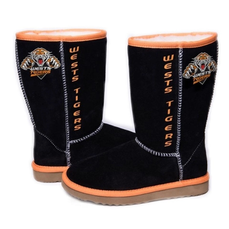 TEAM UGGS UNISEX NRL UGG BOOTS WEST TIGERS SHOPSINJOY