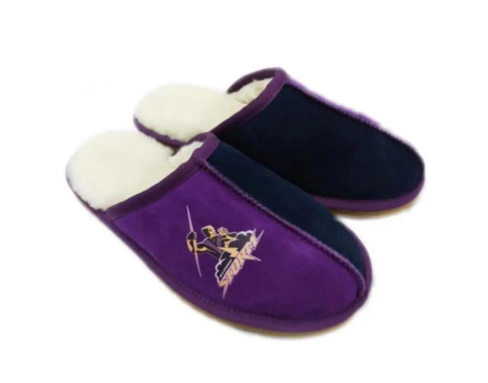 Unisex NRL Ugg Scuff Slippers, Melbourne Storm