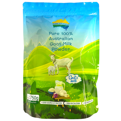 Pure 100% Australian Goat Milk Powder (30 sachets)