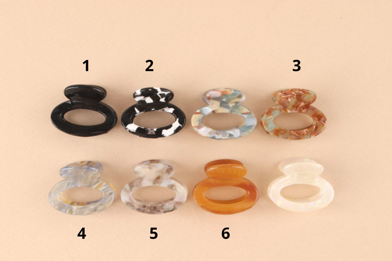 Round Oval Clips