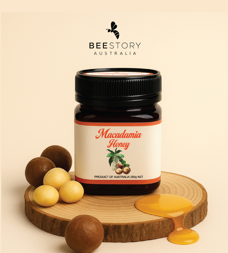 BEESTORY Macadamia Honey Jar 250g