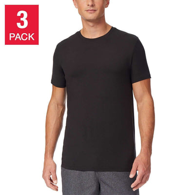 3 Pack(Colour) 32 Degrees Men's Cool Tee Short Sleeve Crew Neck