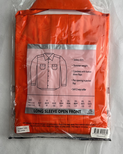 WORKSENSE safety shirt summer weight