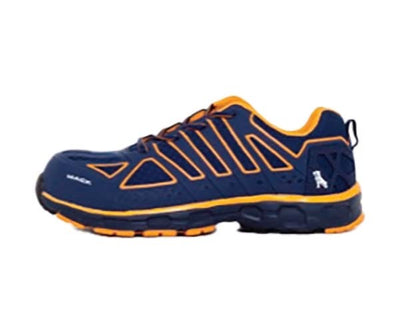 Mack Vision Safety Lifestyle Shoes-Navy/Orange-AU/UK 4