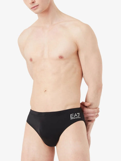 Ea7 Emporio Armani logo-print Men's swimming trunks