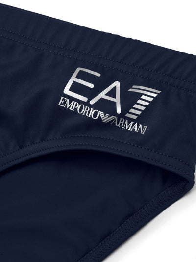 Ea7 Emporio Armani logo-print Men's swimming trunks