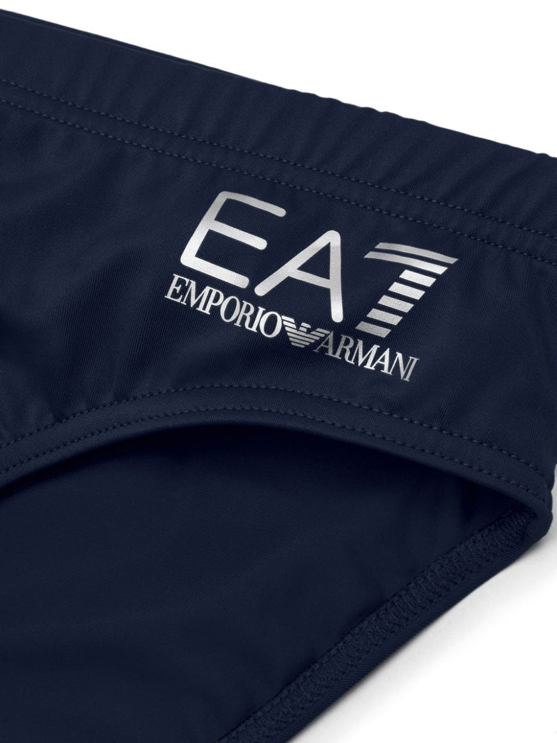 Ea7 Emporio Armani logo-print Men&