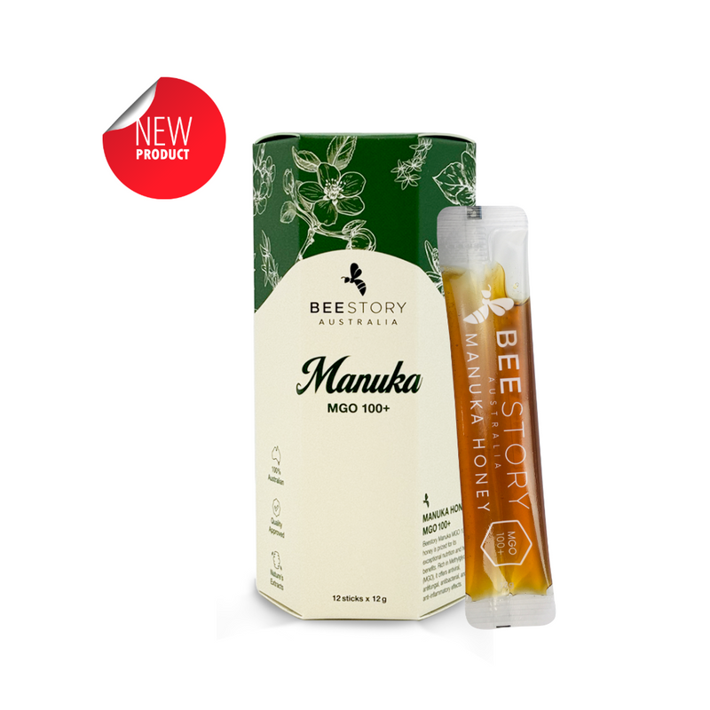 BEESTORY Manuka Honey Stick MGO 100+/ 12 sticks x 12g