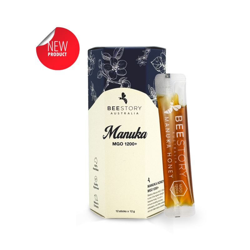 BEESTORY Manuka Honey Stick MGO 1200+ (12g x 12 sticks)