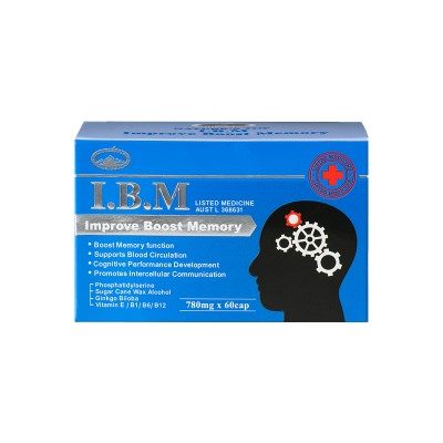 I.B.M (IMPROVE BOOST MEMORY) 780mg/ 60 Capsules