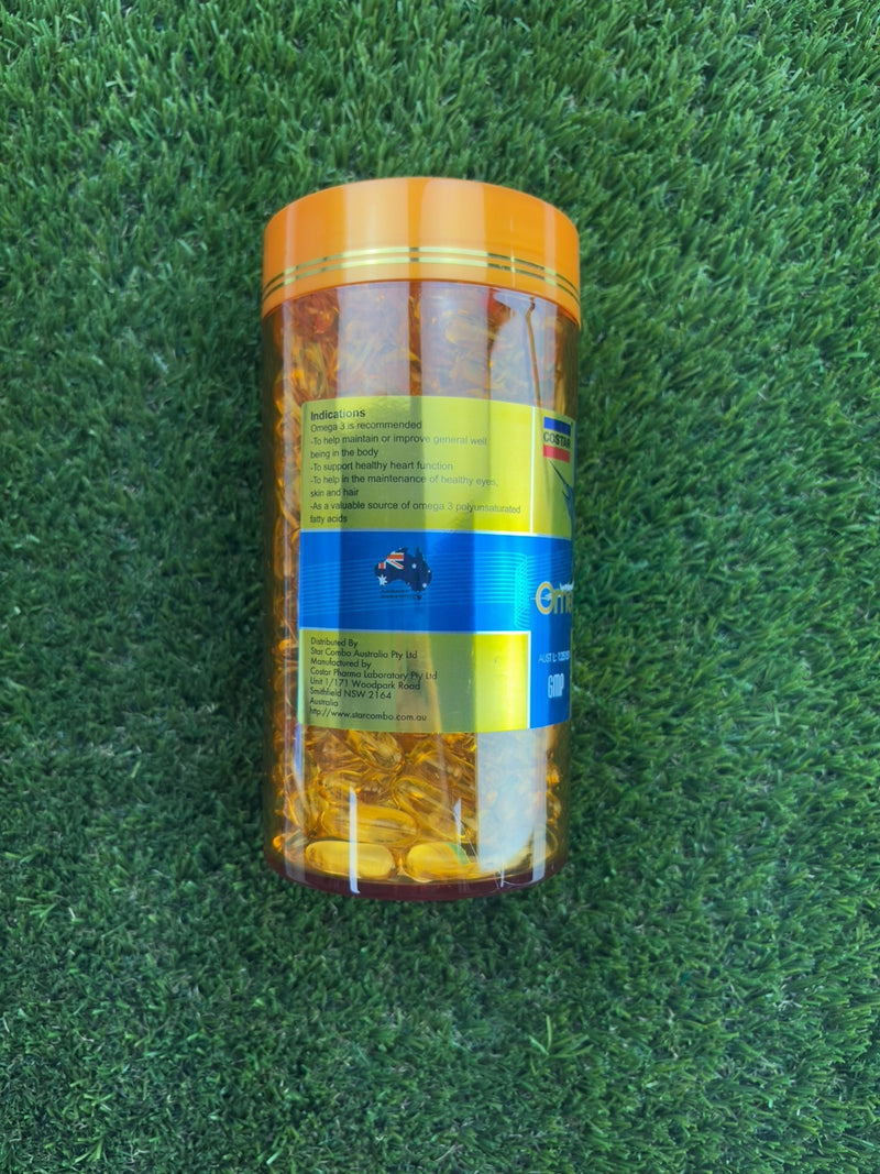 Costar-Omega 3 1000mg 365 Capsules