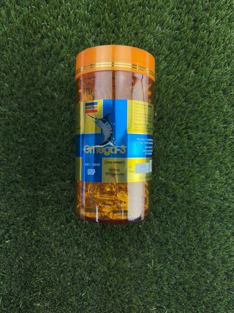Costar-Omega 3 1000mg 365 Capsules