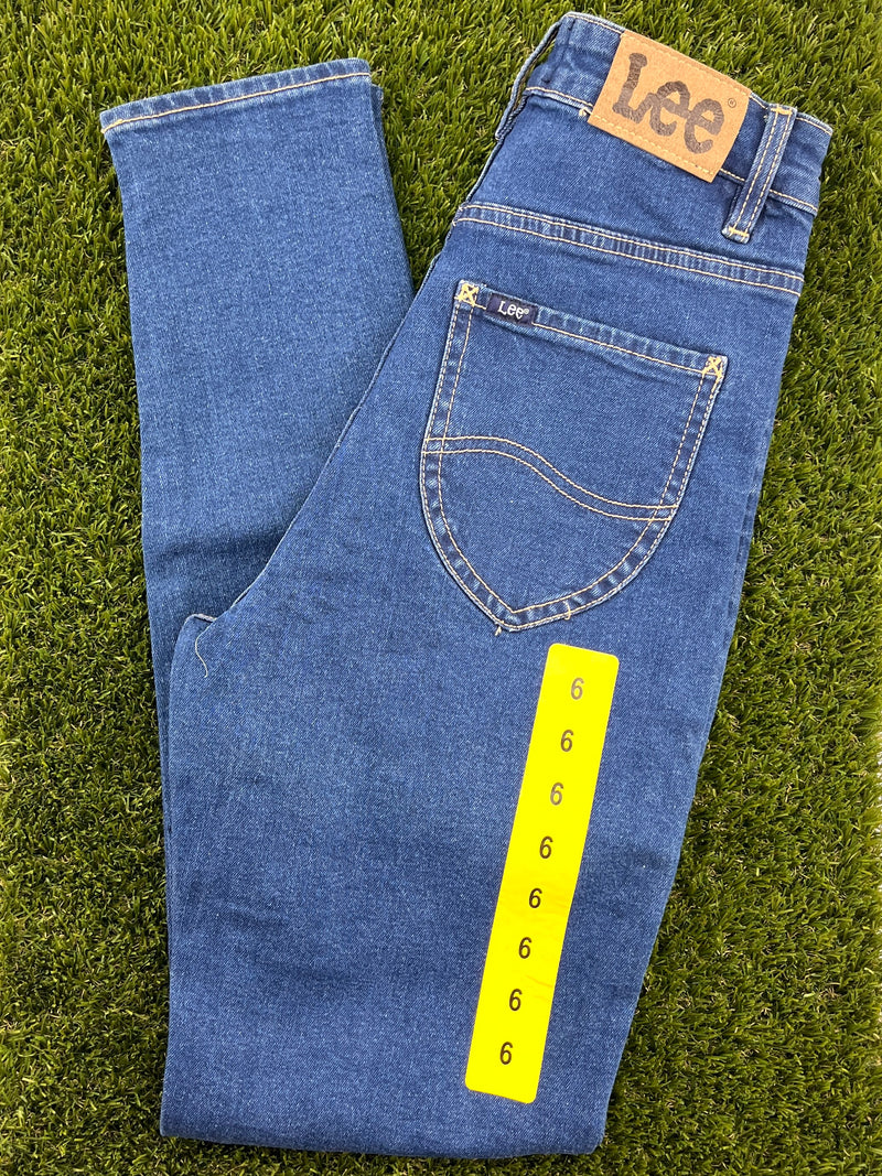 Lee HIGH LICKS CROP SKINNY JEANS