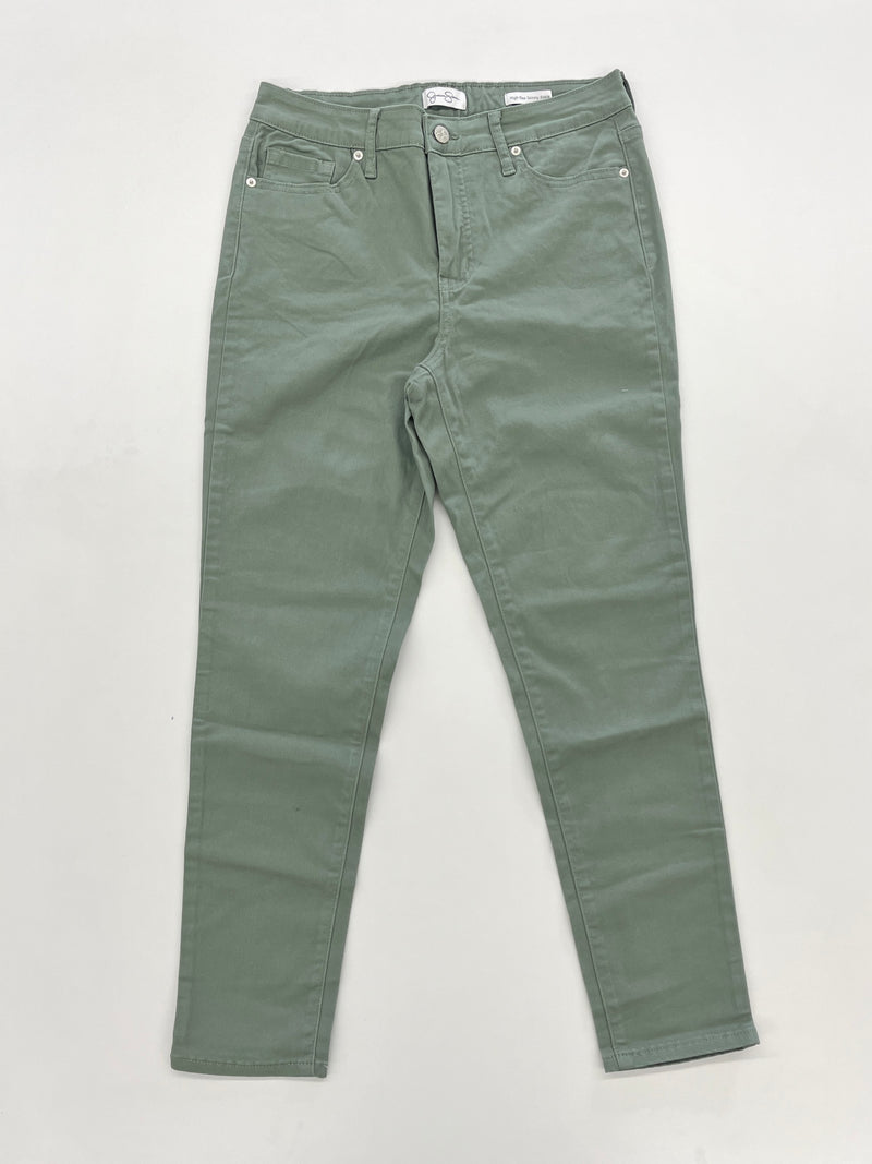 JESSICA SIMPSON HIGH RISE SKINNY ANKLE JEANS