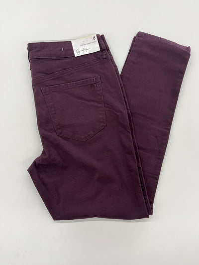 JESSICA SIMPSON HIGH RISE SKINNY ANKLE JEANS