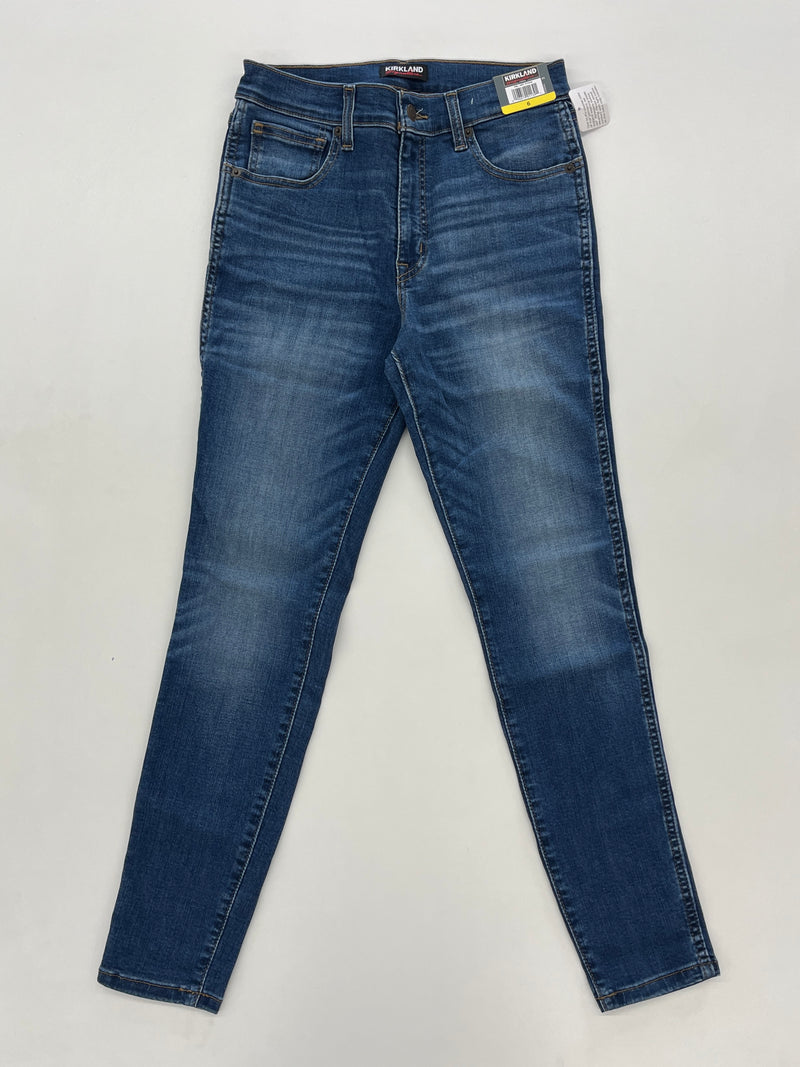 KIRKLAND HIGH-RISE SKINNY FIT JEANS