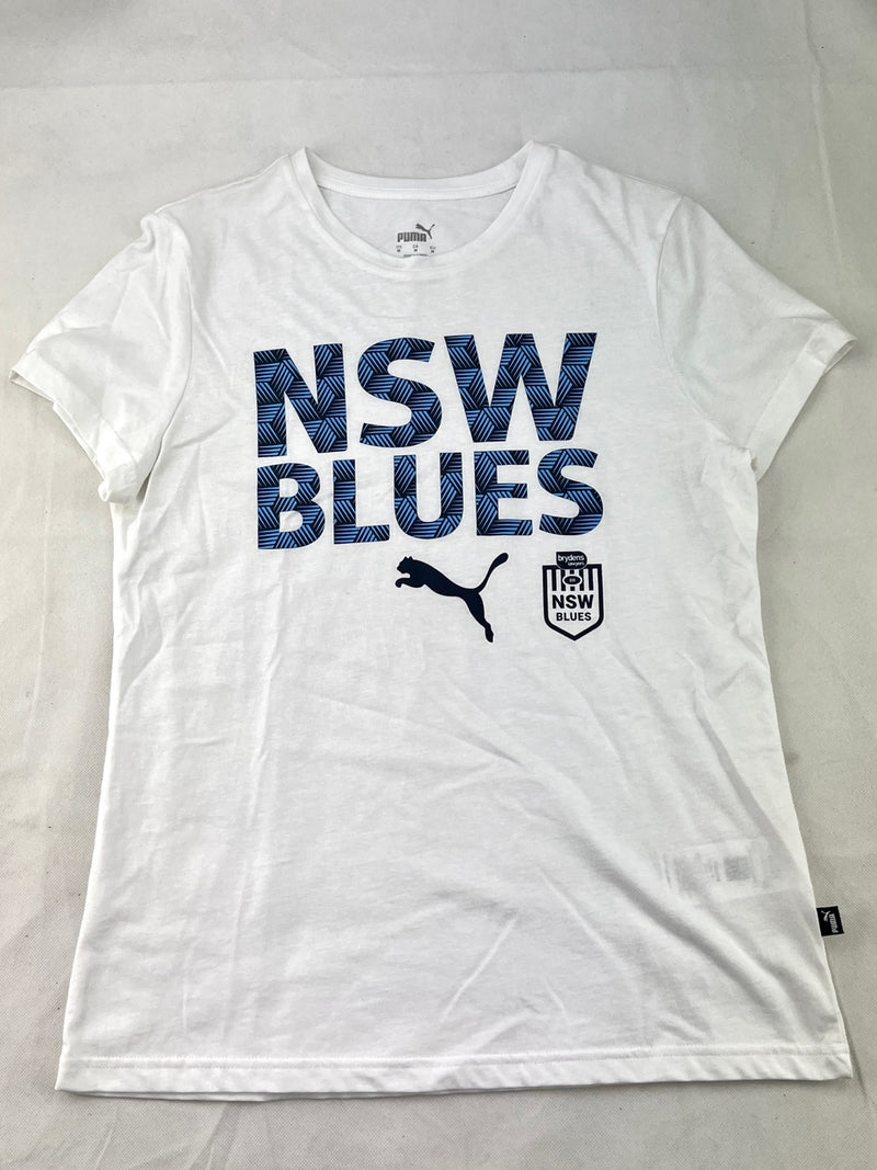 PUMA NSW Blues Graphic Tee, Puma White