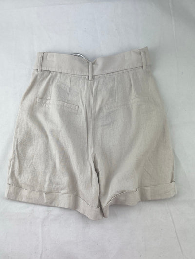 SABA CUFFED LINEN SHORTS