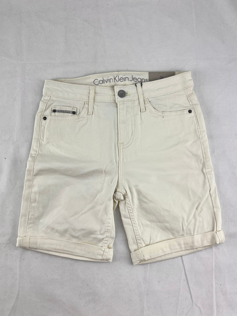 Calvin Klein Jeans City Shorts Cream