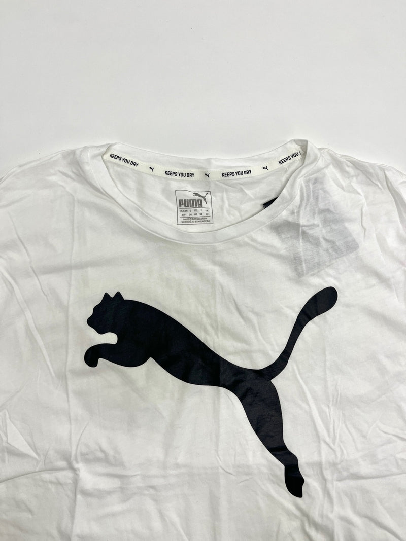 Puma Ladies Logo Active Dry Cell T Shirt