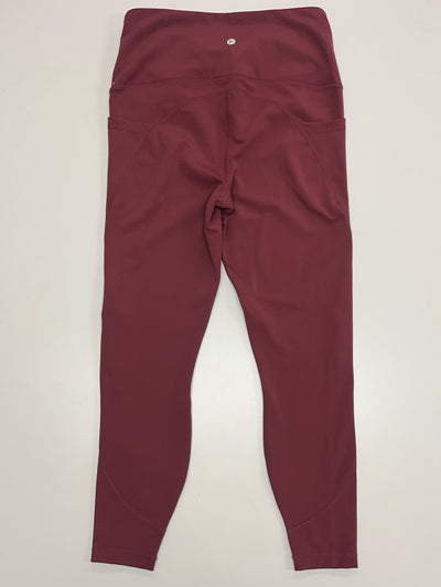 90 Degree By Reflex 116430 High Waist Women's Leggings- Rouge Blush
