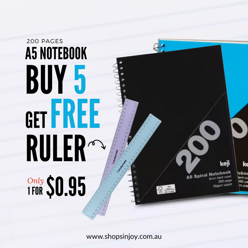 Keji A5 Notebook 200 Pages