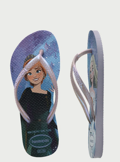 Havaianas Kids Slim Frozen Quiet Lilac (With Box)