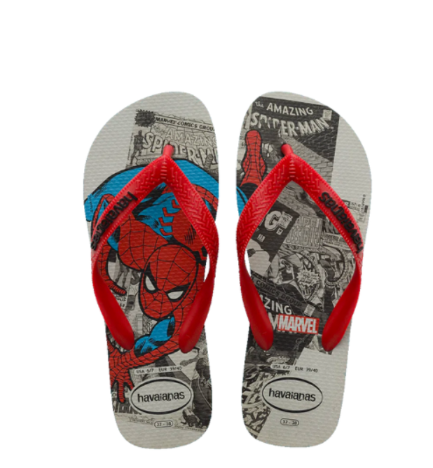 Havaianas Kids Top Marvel Classics Black (With Box)