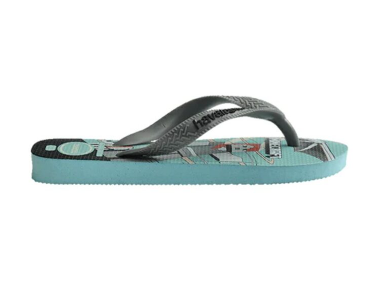 Havaianas Kids Top Minecraft Blue (With Box)