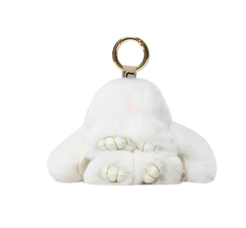 UGG  Fluffy Bunny Keyring