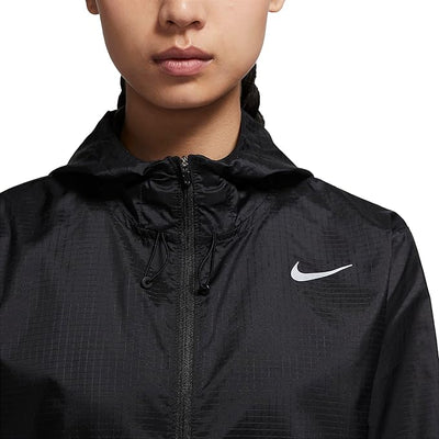 Nike Womens Essential Running Jacket Black_L