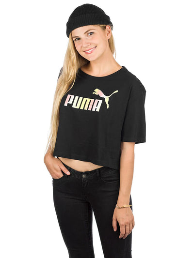 PUMA Women's Essentials+ Cropped Tee