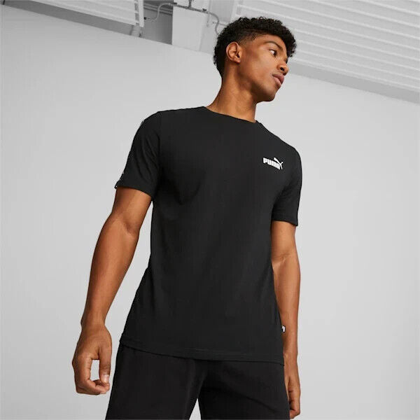 Puma Essentials+Tape tee_Black