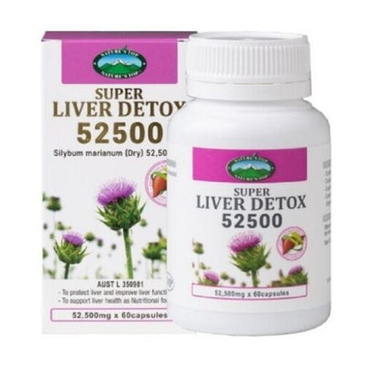 Nature's Top Super Liver Detox 52500mg x 60 capsules
