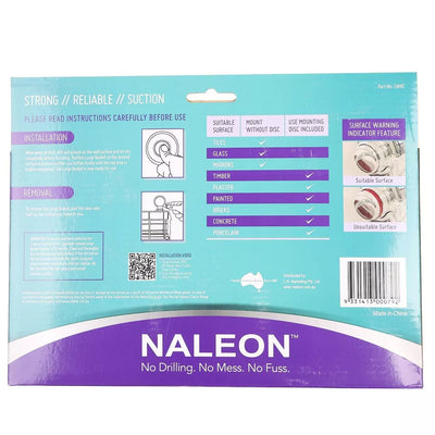 NALEON Classic Chrome Suction Wire Large Basket