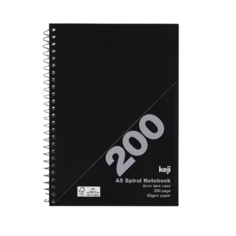 Keji A5 Notebook 200 Pages β SHOPSINJOY