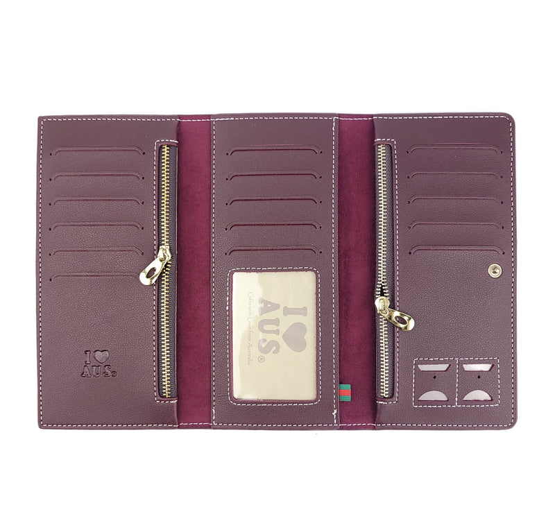 Ladies Australian Premium Leather Wallet